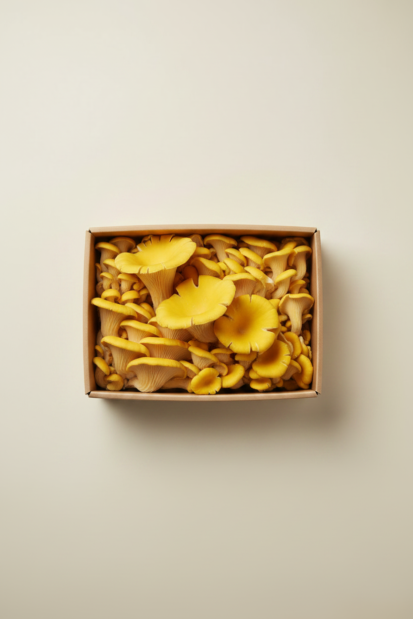 C4 Exotic Mushrooms Yellow Oyster Mushrooms 