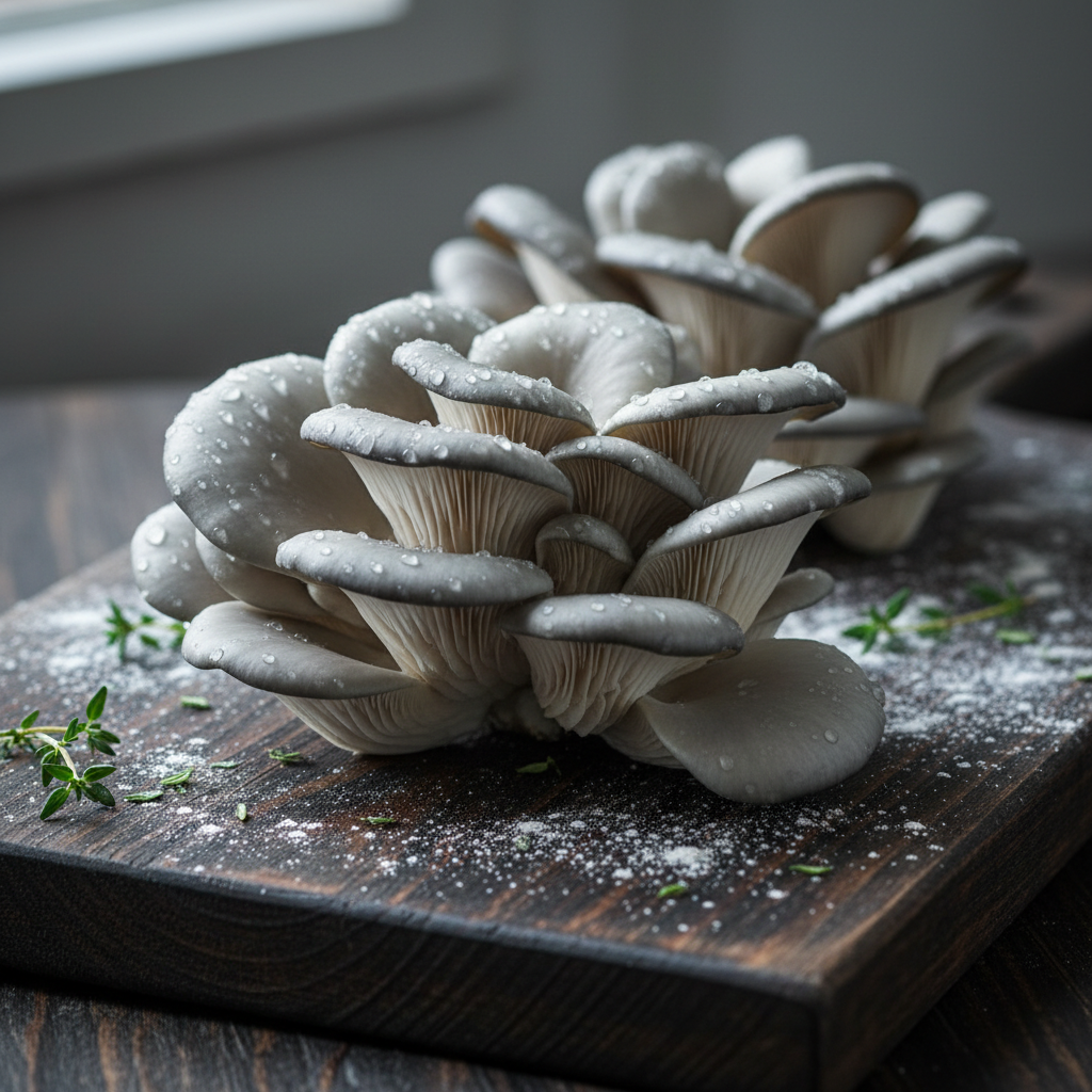 Blue Oyster Mushrooms