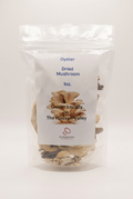 Cleaned-up oyster mushroom product photo
