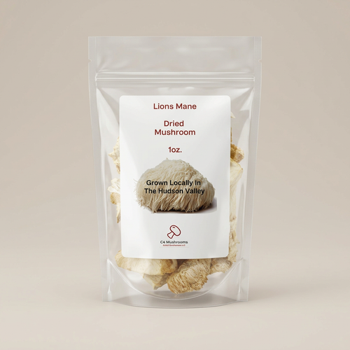 Enhanced C4 dried Lion’s Mane product photo